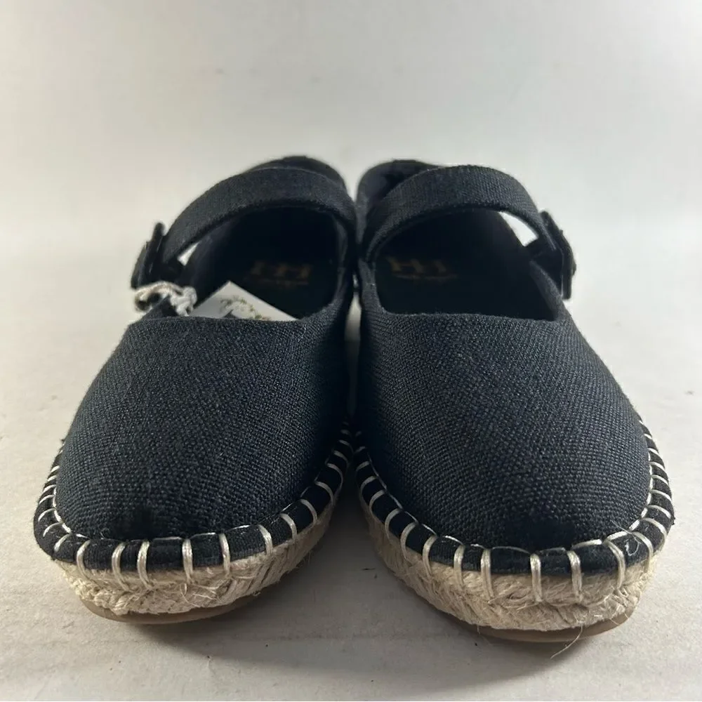 NEW Haute Hippie Cecily Women’s Shoes Espadrilles Black Size 7 M